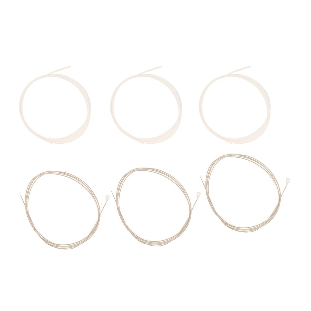6 Pieces Guitar Replacement Strings Set for Acoustic Classical Guitar