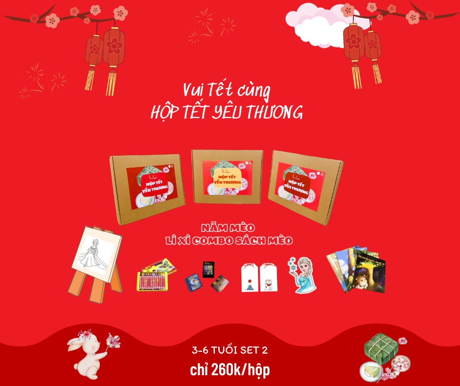 HỘP HÈ YÊU THƯƠNG 3 - 6 TUỔI