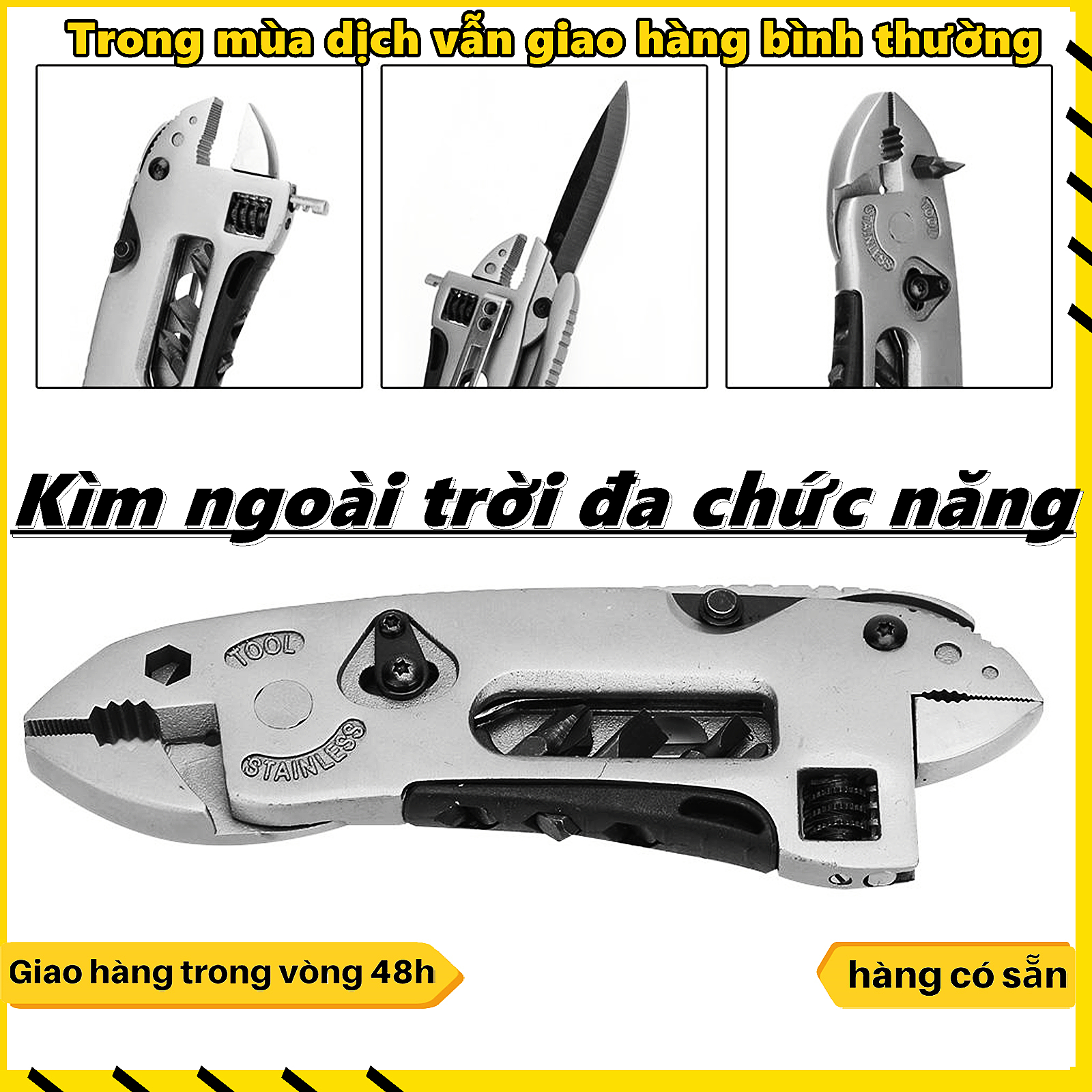 Kiềm 13 chức năng，Bộ Kìm, dao, cờ lê, tô vít mini đa năng, Kìm đa năng ngoài trời, Kìm Cắm Trại Lưỡi Cờ Lê đa năng, Kìm ngoài trời đa chức năng,Pocket Pliers