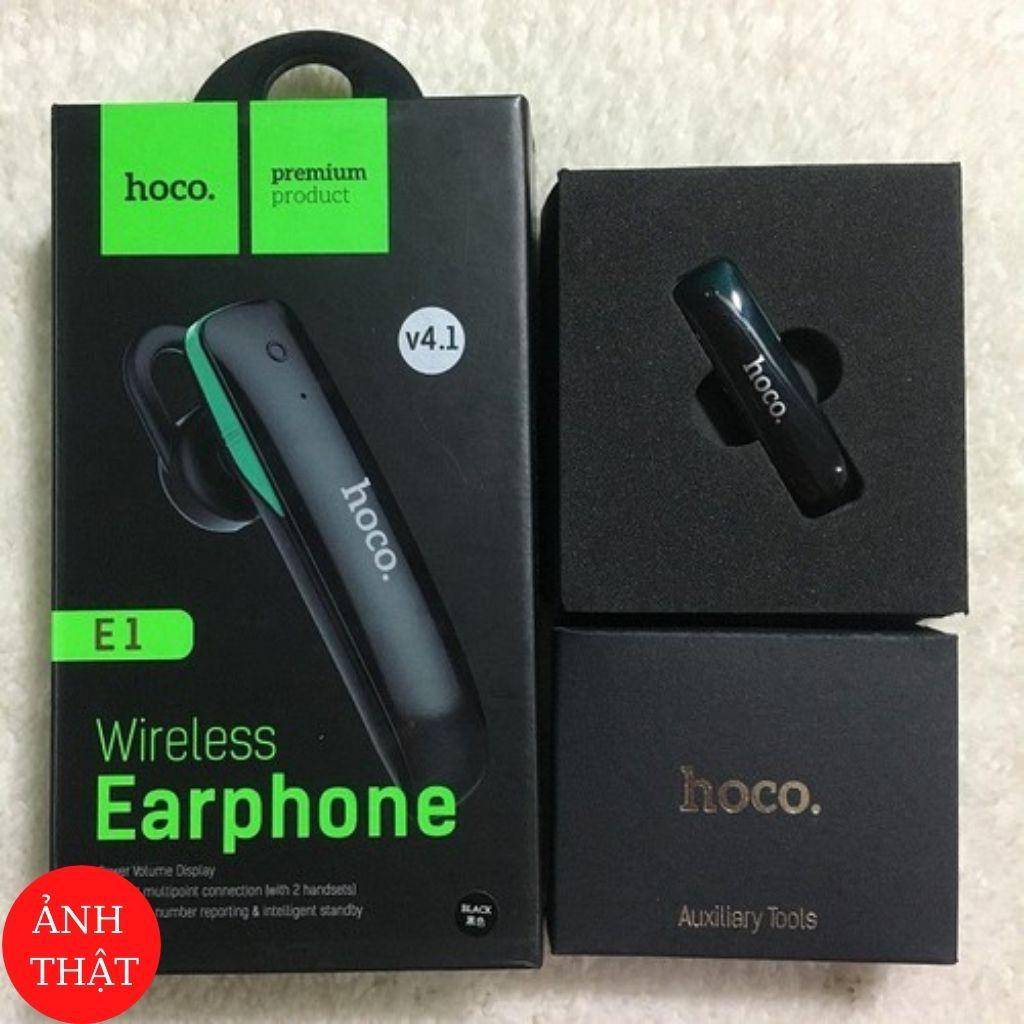 Tai Nghe Bluetooth HOCO E1 Không Dây Chống Ồn Tương Thích Với Mọi Thiết Bị Điện Thoại - Hàng Chính Hãng