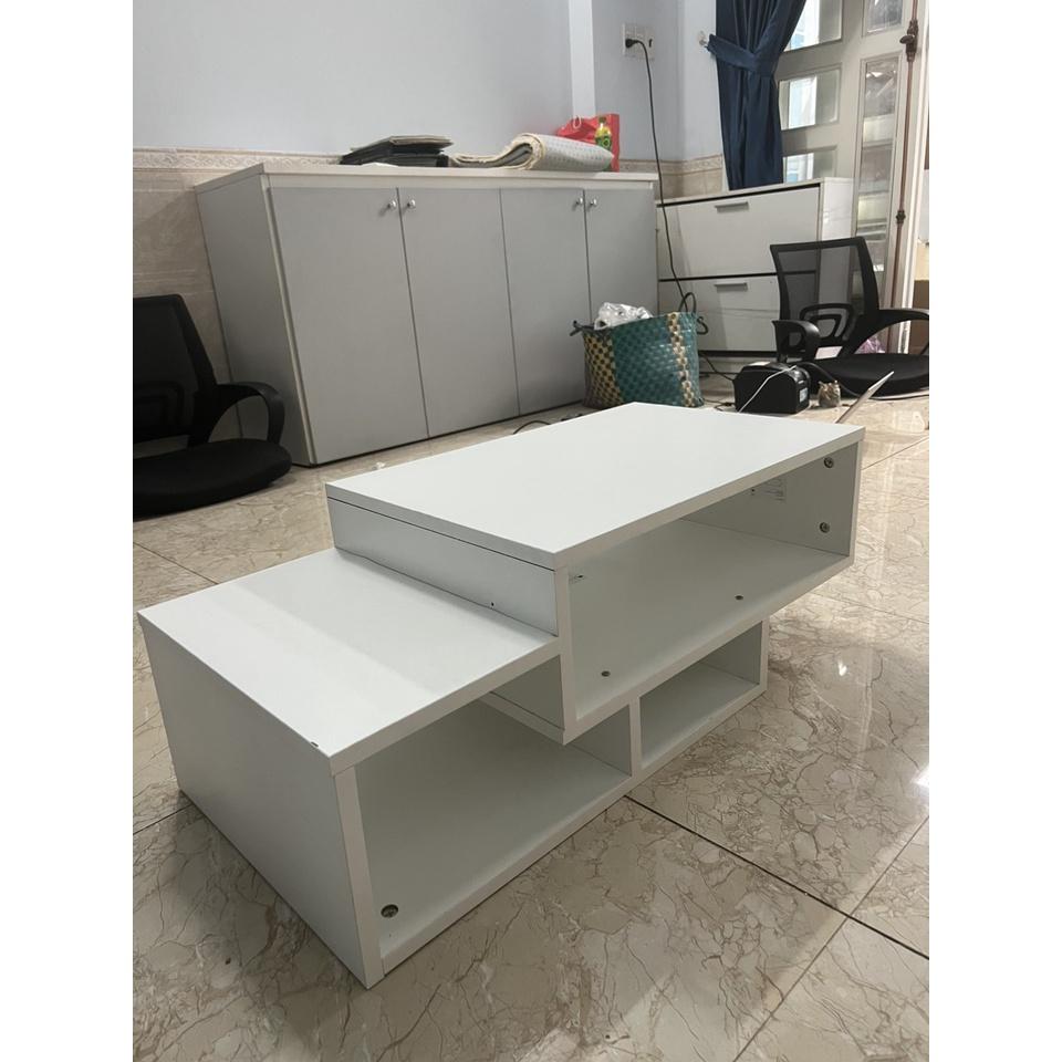 Bàn trà sofa phòng khách 2 tầng hình khối xếp đa dạng màu sắc gỗ công nghiệp FNL005