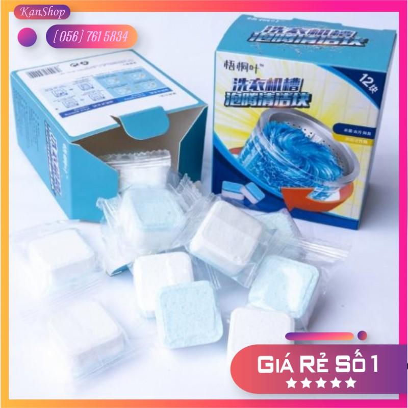 Combo 12 Viên Sủi Làm Sạch Và Khử Mùi Máy Giặt