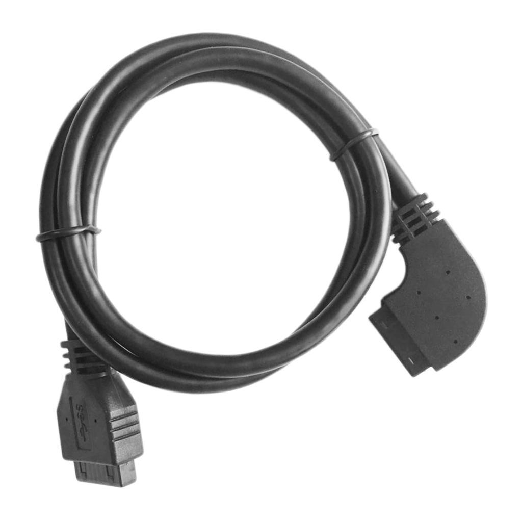 20 pin Mainboard Elbow Extension Cable USB 3.0 Power Cord