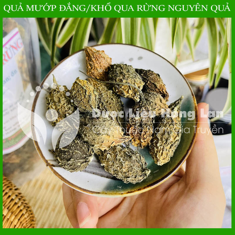 ✅ 1kg Trái khổ qua (Mướp đắng) rừng nguyên quả khô sạch