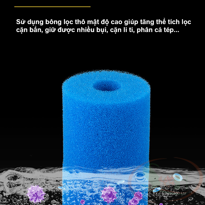Lọc phụ Marine Front Filter Pro 200A, 200B, 240A, 240B phi 12, 16, 20 mm pre filter bể cá tép thủy sinh