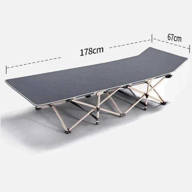 Giường xếp gấp gọn 67x180cm, khung thép chắc chắn phù hợp cho văn phòng, bênh viện,...