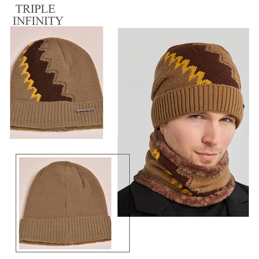 Bộ Ba Vô Cực Thời Trang Mới Beanies Lông Tơ Lót Bảo Vệ Tai Mùa Đông Ấm Áp Nón Nam Nữ Chống Gió Nam Nón Len Chất Lượng Cao