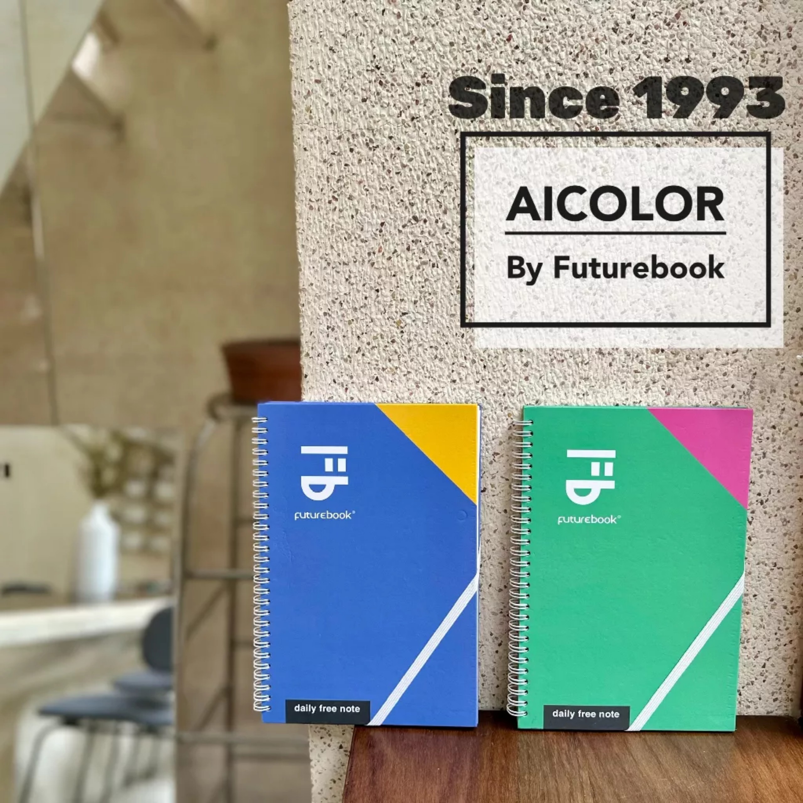 Sổ Lò Xo AICOLOR- B5- Dòng Kẻ Ngang- 85 Tờ- 80GSM. Mã SP: B5LX. Giao mẫu ngẫu nhiên. FUTUREBOOK.