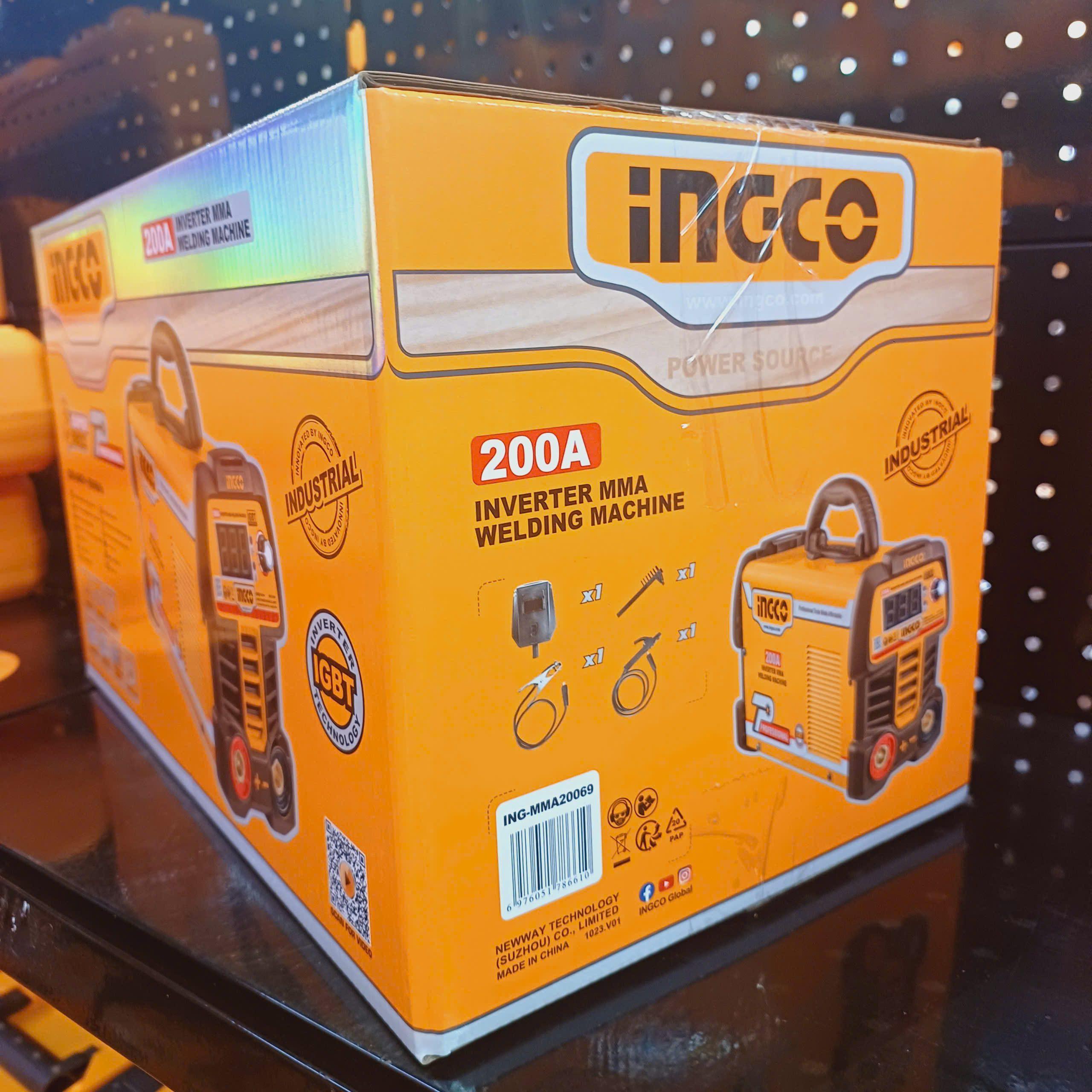 MÁY HÀN ĐIỆN TỬ MMA 200A INGCO ING-MMA20069 - HÀNG CHÍNH HÃNG