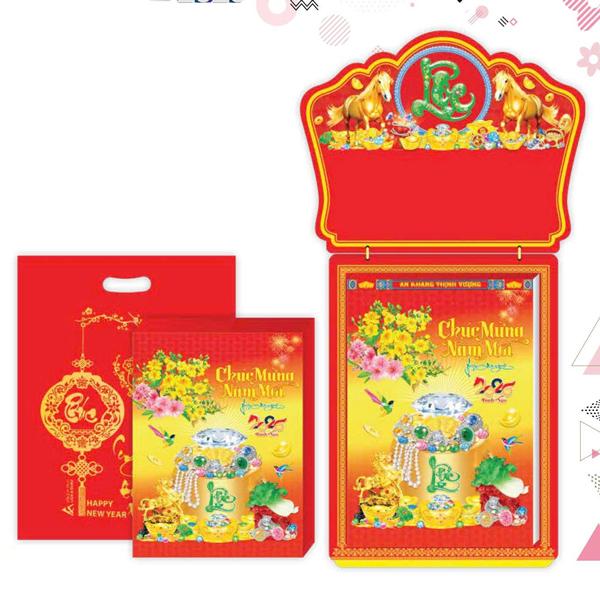 Lịch Bloc Siêu Đại - Phong Thủy Tài Lộc - Á Châu AC05