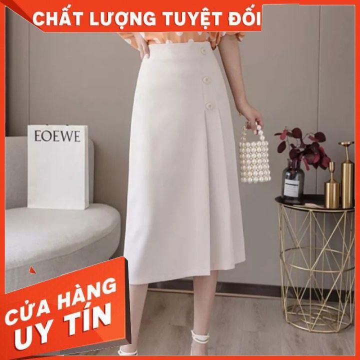 Chân váy công sở CAO CẤP xinh dài qua gối siêu sang chảnh
