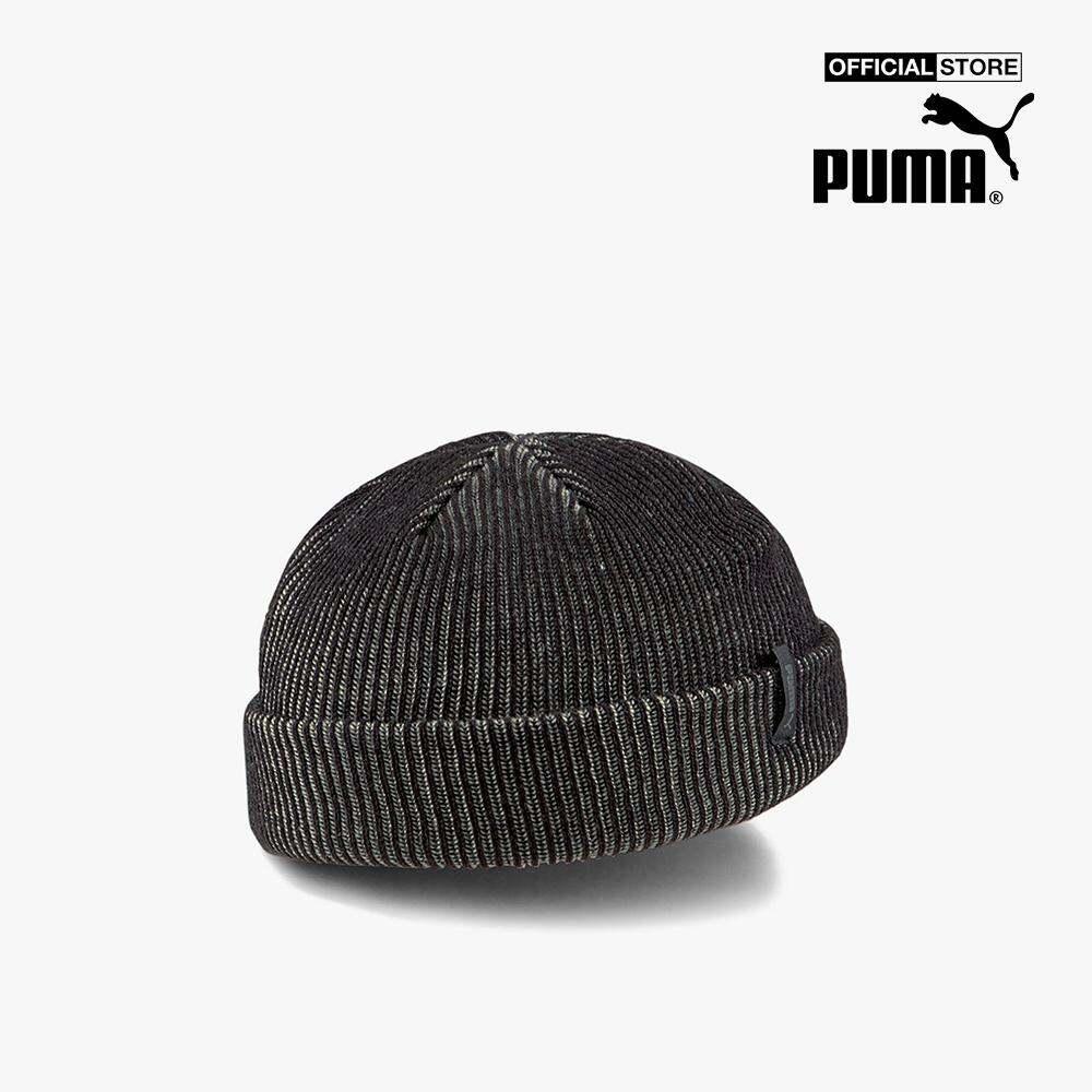 PUMA - Nón len unisex Ribbed Fisherman Beanie 023451-02