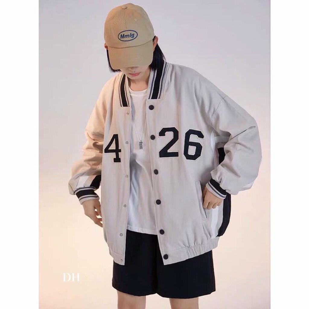 Áo khoác dù unisex form rộng 2 lớp