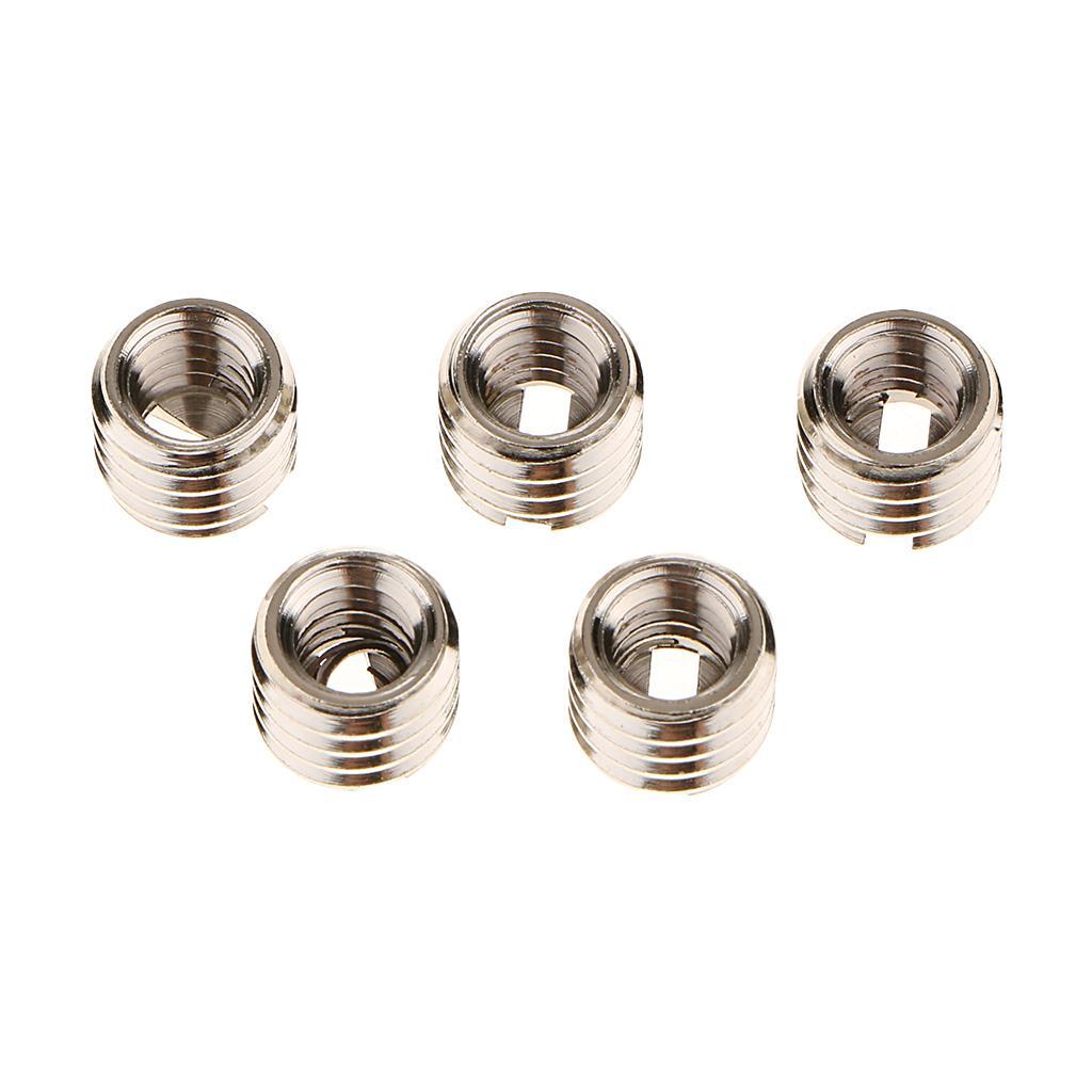 5x 1/4" to 3/8" Convert Screw Thread Adapter Tripod Mounting Monopod Camera