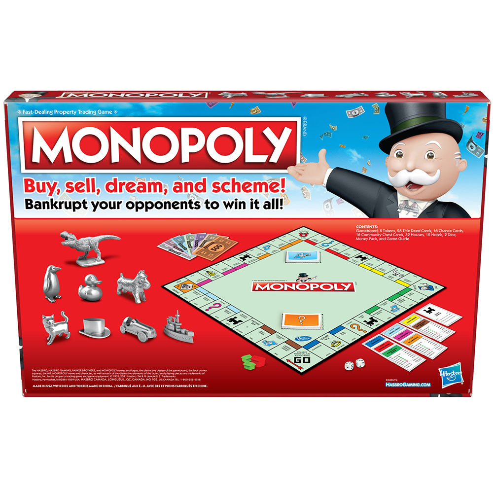 Bộ Board Game Monopoly Cờ Tỷ Phú Phiên Bản Origiginal Cơ Bản Cao Cấp