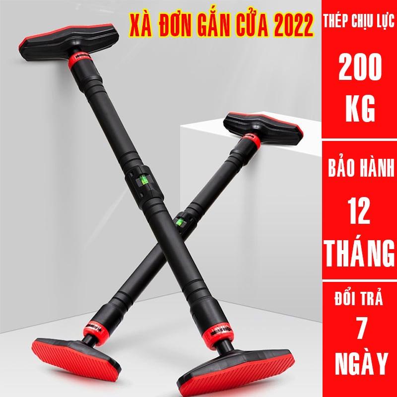 Xà Đơn Gắn Cửa Treo Tường 2022 Có Chốt Chống Xoay + Livo Cân Bằng Mút Bọc Dài Toàn Thân Lắp Vào Khung Cửa Tại Nhà