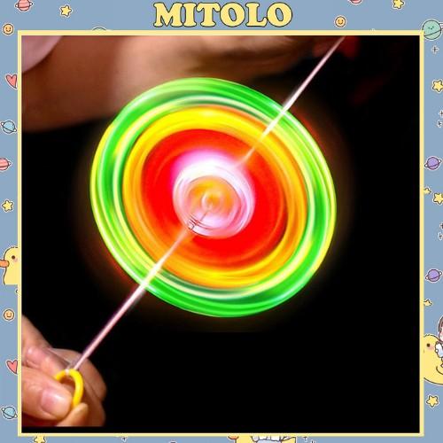 Đồ chơi con quay cho bé Mitolo con quay xèng xèng có đèn led phát sáng 983ac