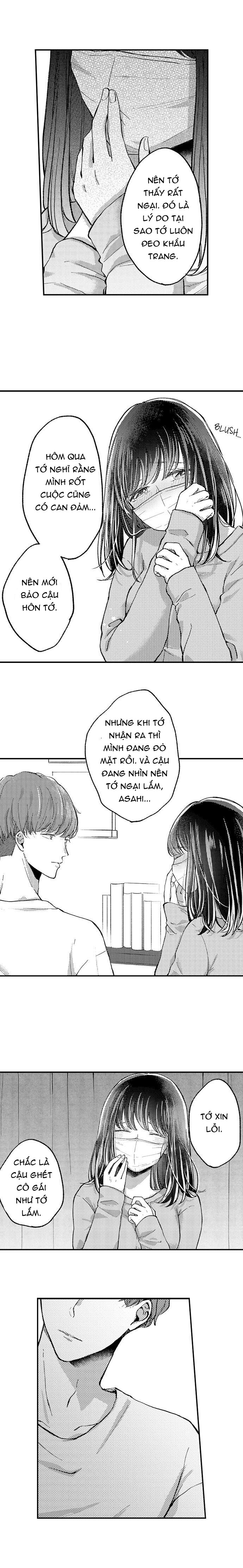 cô nàng đeo khẩu trang nhút nhát (full) chapter 2 5