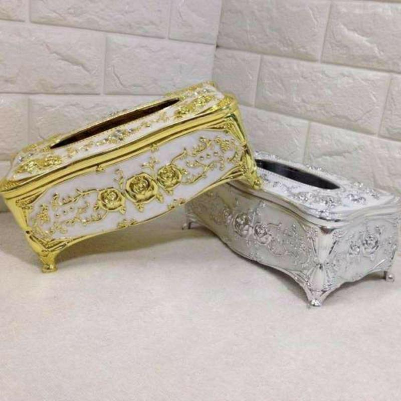 Lọ Tăm - Hộp Đựng Chè - Gạt Tàn - Ống Đựng Giấy Cao Cấp-Chất Liệu Hợp Kim Cho Bàn Ăn-Phòng Khách