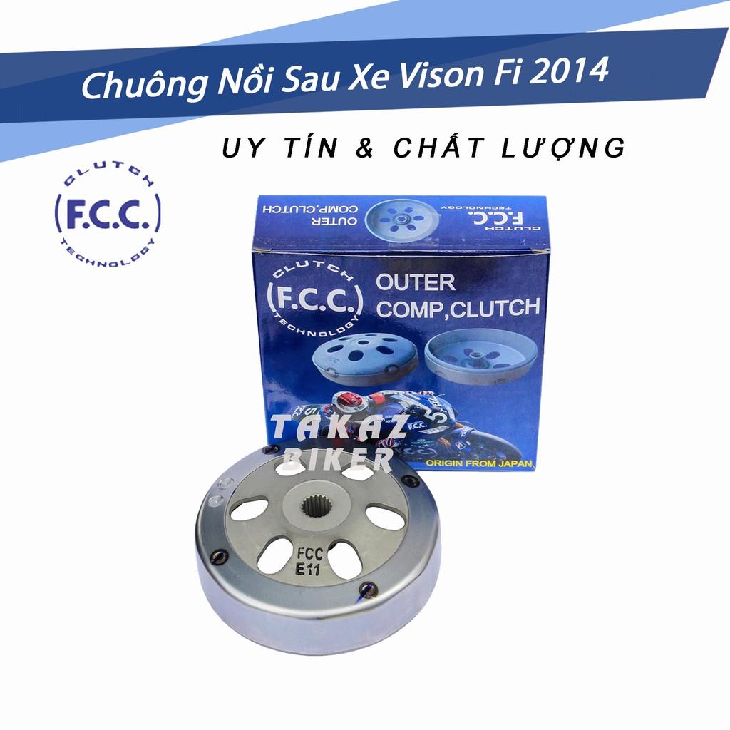 A2 Bộ nồi sau FCC dùng cho xe Honda Vison Fi hãng FCC