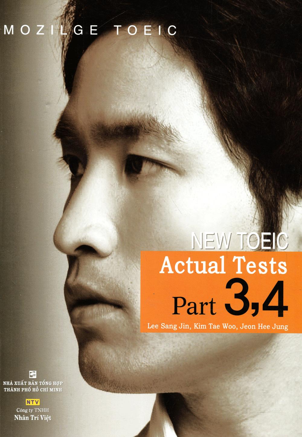 New TOEIC Actual Test Part 3,4 (Kèm CD)