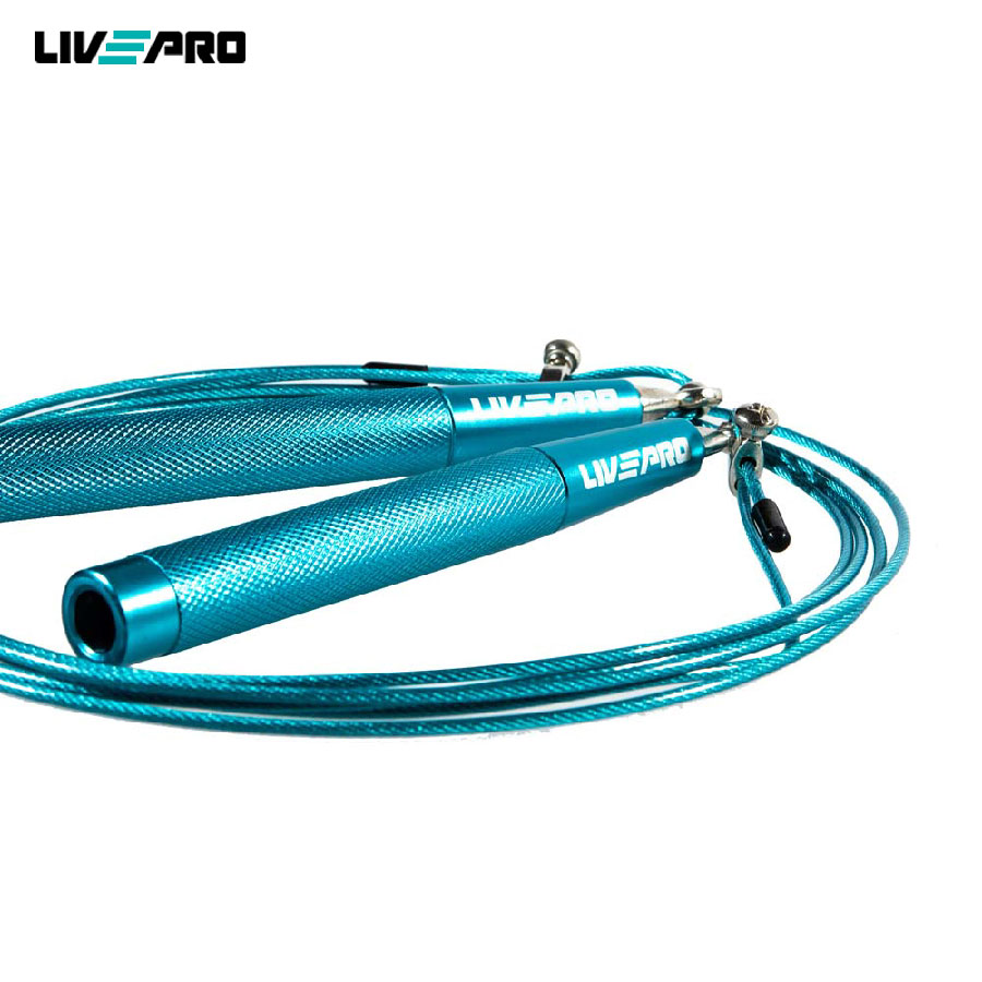 Dây nhảy, dây tập thể lực sức bền siêu nhẹ cao cấp Livepro Chính Hãng Mã LP8283 SPEED JUMPROPE