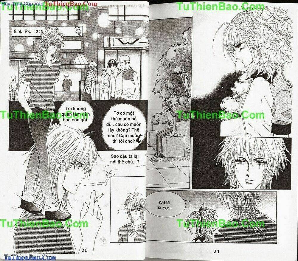 tiểu tử quậy bản đẹp - become habituated to kiss chapter 14 12