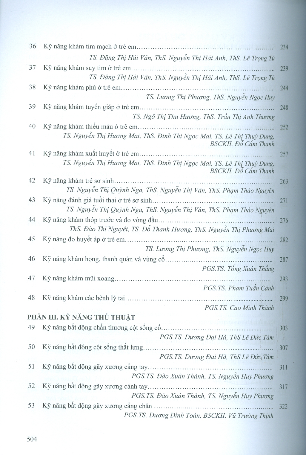 Giáo Trình Kỹ Năng Y Khoa (Tái bản lần thứ bảy có sửa chữa và bổ sung) - Đồng chủ biên: PGS.TS. Nguyễn Đức Hinh, PGS.TS. Lê Thu Hòa