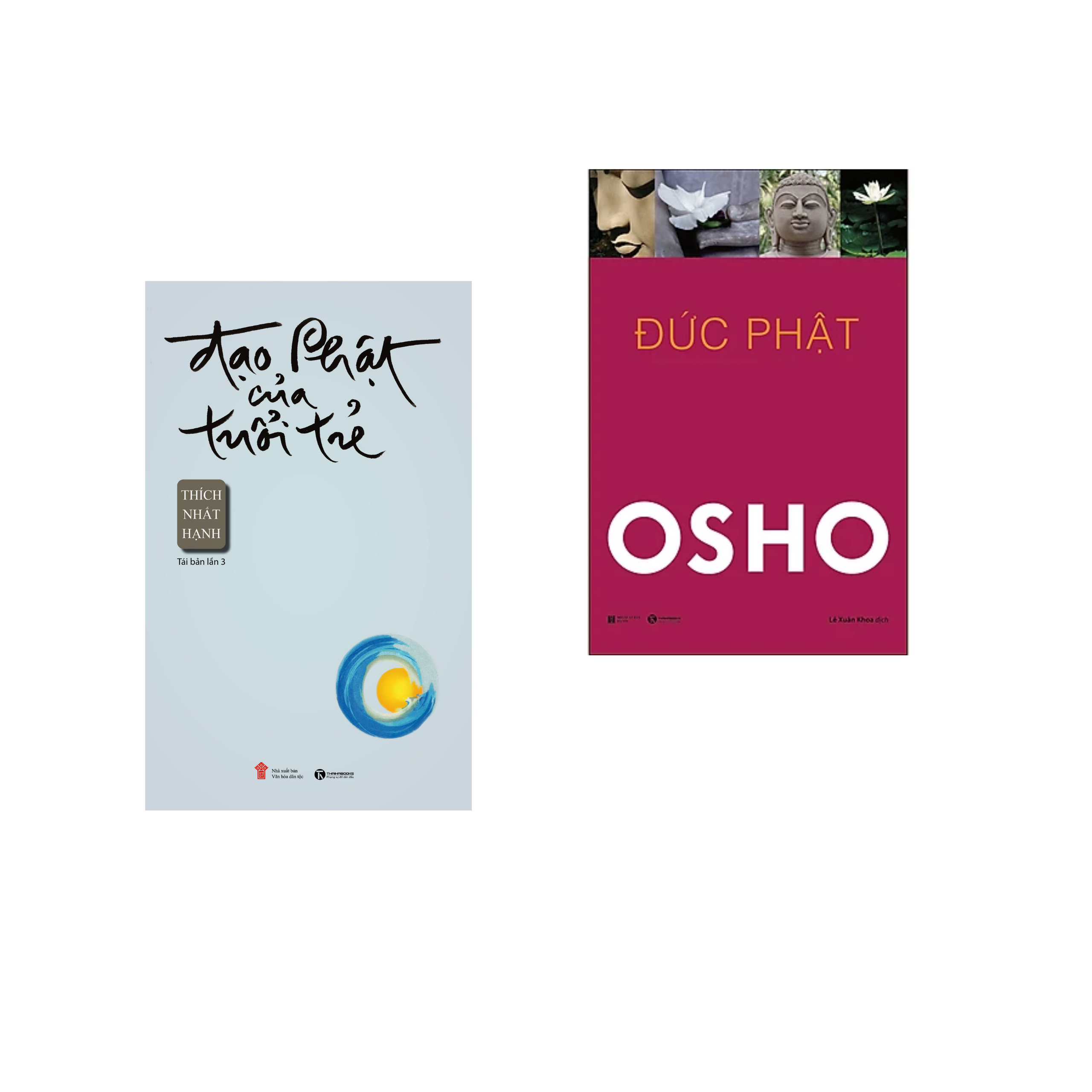 Combo Sách Hay Về Đạo Phật: Đức Phật - Cuộc Đời Và Giáo Huấn + Đạo Phật Của Tuổi Trẻ/ Tặng kèm Bookmark Happy Life
