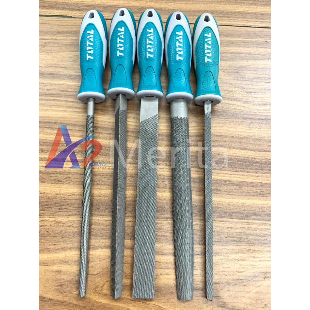 Combo 5 giũa sắt 8&quot;/200mm Total
