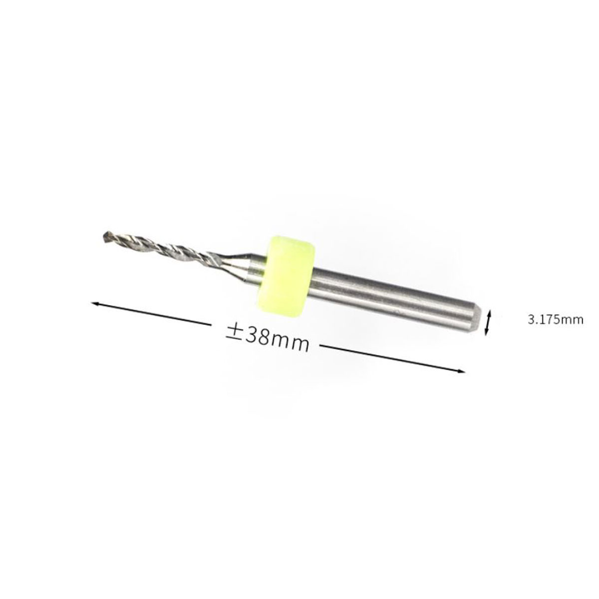 Hộp 10 Mũi Khoan CNC Cao Cấp Độ Chính Xác Cao Đường Kính 0.8mm