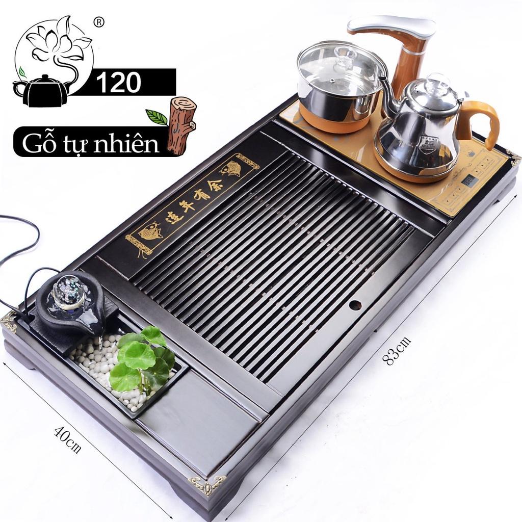 Bàn trà điện mã 120 gỗ thông - bàn trà điện thông minh đa năng - bảo hành 12 tháng - làm quà tặng, quà biếu lịch sự, sang trọng, ý nghĩa.