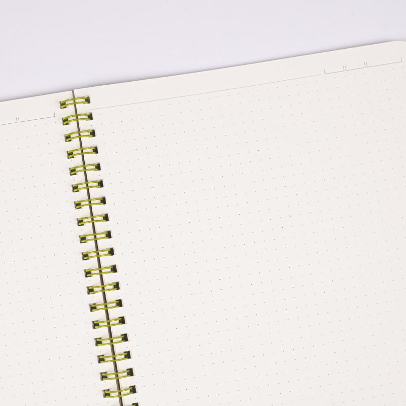 Vở lò xo kép Dot Grid B5 - 120 trang; MS: 578