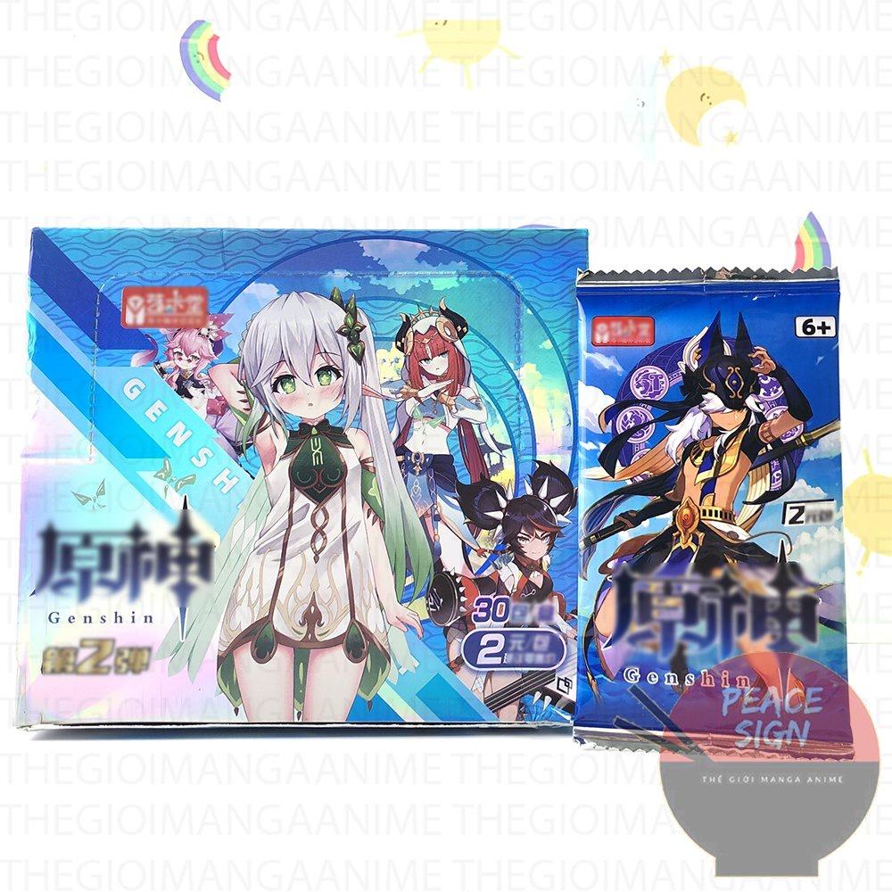 ( SUMERU ) Set ảnh thẻ nhân vật game GENSHIN IMPACT card trò chơi nhân phẩm gacha anime chibi sưu tập độc đáo