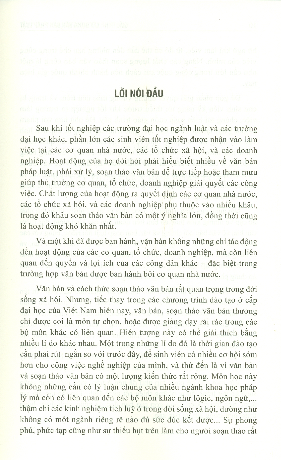 Giáo Trình XÂY DỰNG VĂN VĂN BẢN PHÁP LUẬT