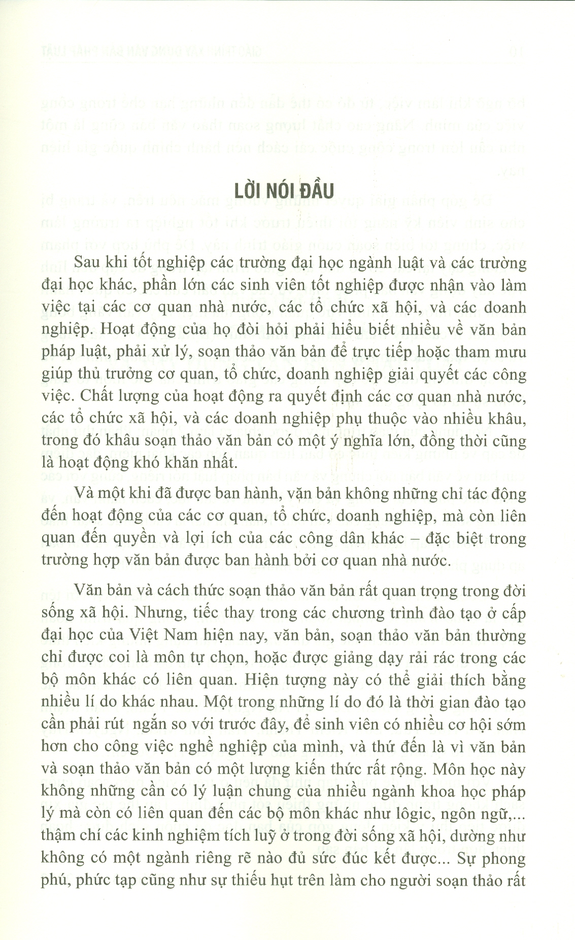 Giáo Trình XÂY DỰNG VĂN VĂN BẢN PHÁP LUẬT