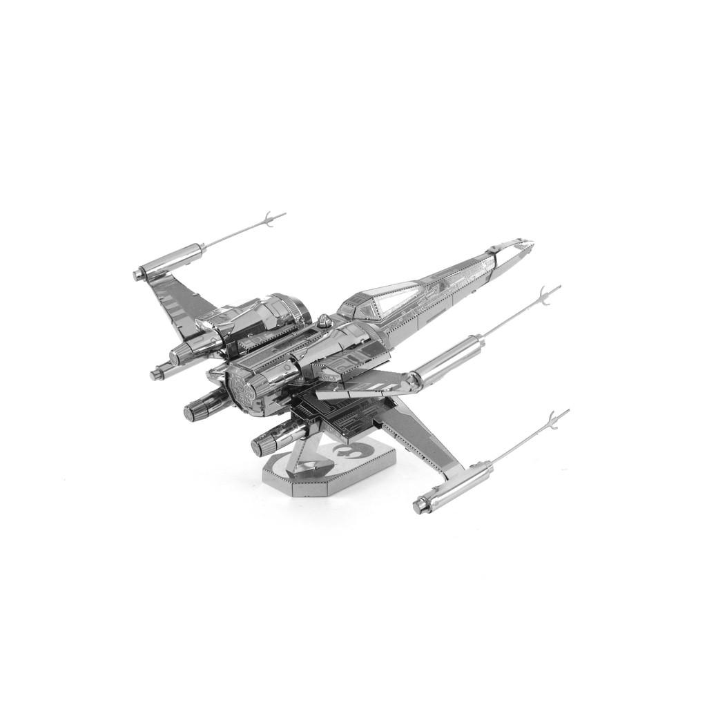 Mô Hình Lắp Ráp 3d Phi Thuyền Vũ Trang X-Wing T-70