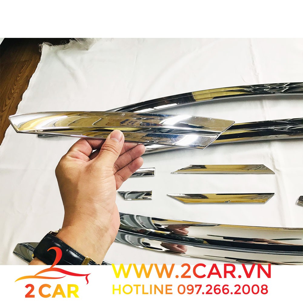 Vè che mưa xe Hyundai Accent 2018- 2021, 2022 mạ crom cao cấp - Hàng Hàn Quốc