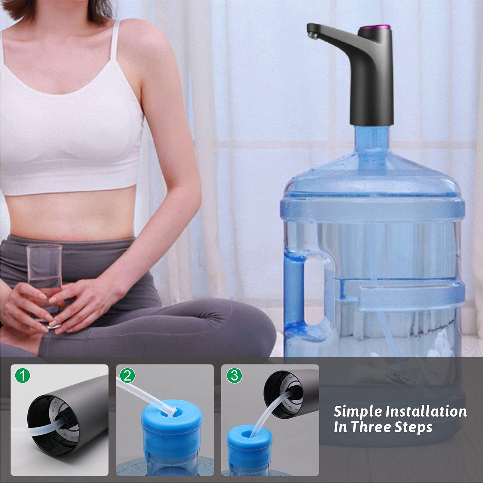 Bơm chai nước - Công tắc nước uống USB có thể sạc lại, tại nhà bếp làm đẹp Chai nước hiến tặng nước cho máy bơm nước uống Universal gallon