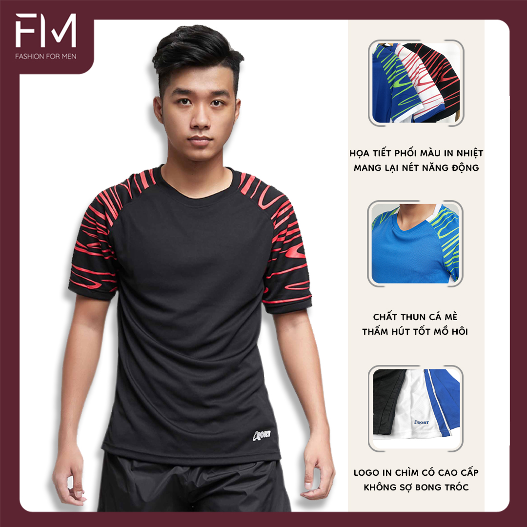 Áo thun nam cổ tròn tay ngắn, chất thun mè mềm mại, co giãn thoải mái – FORMEN SHOP – FMARD002