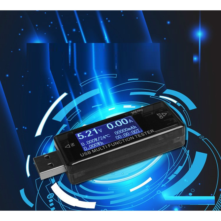 USB đo điện áp và dòng sạc điện thoại nhanh -