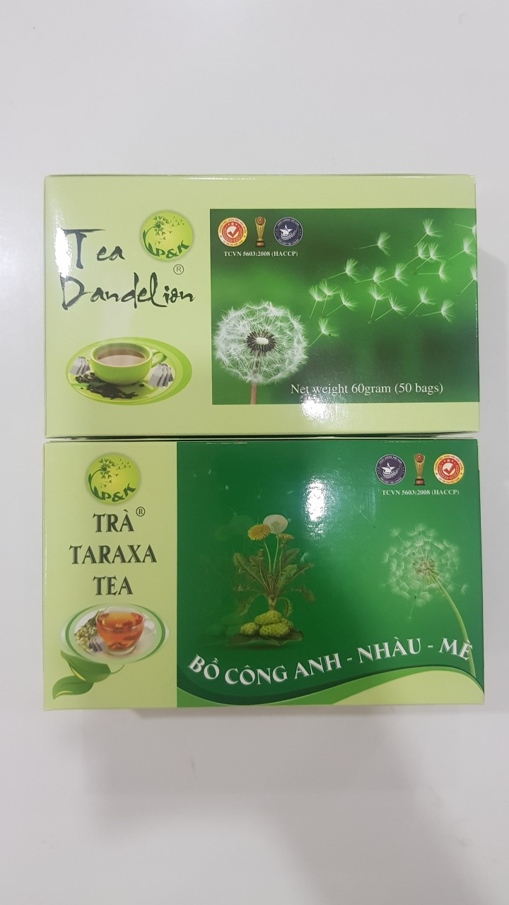 Combo Trà Bồ công anh và Taxara nhàu mè (02 Hộp lớn)