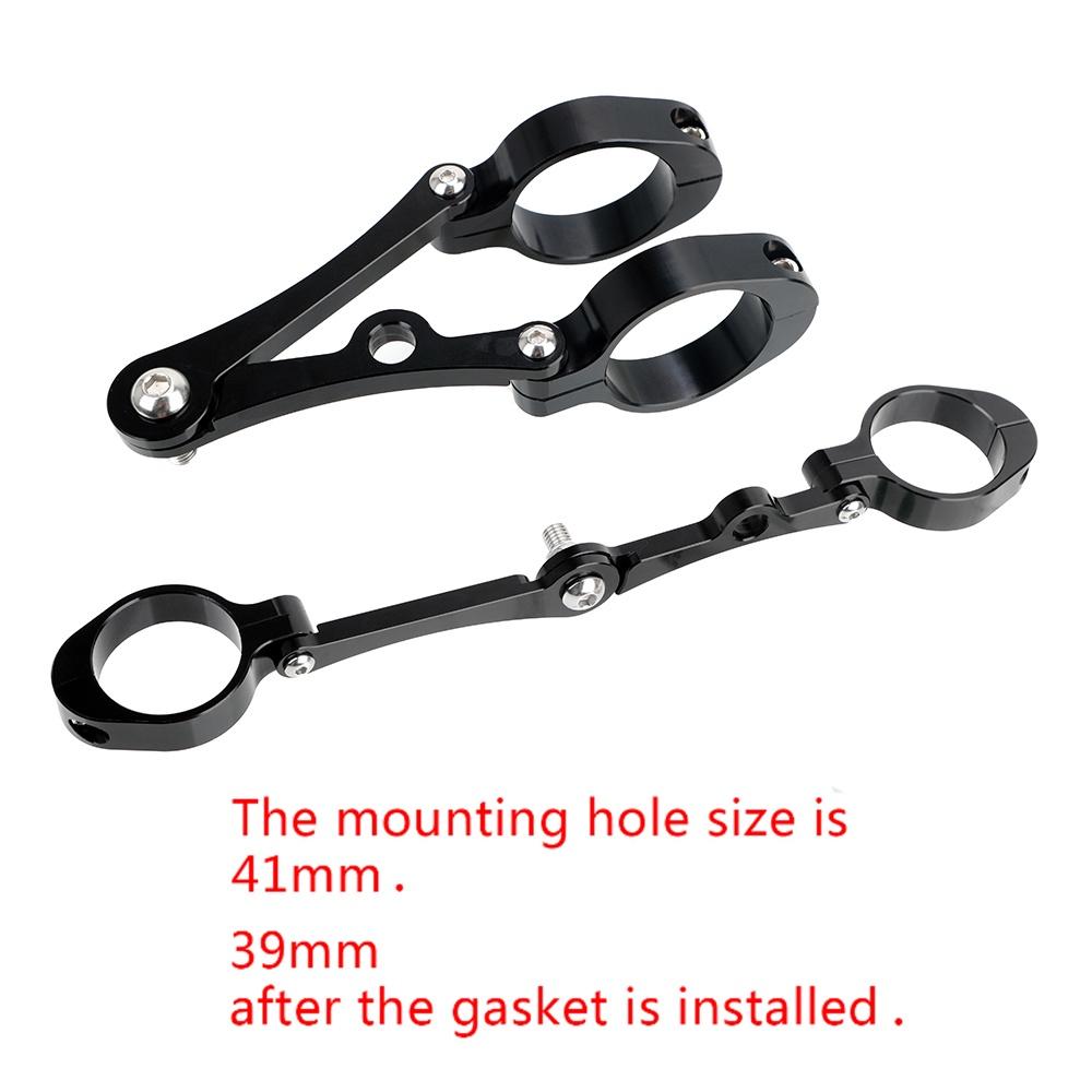 Giá đỡ đèn pha 39mm-41mm CNC cho xe mô tô Harley Cafe Racer Chopper Bobber