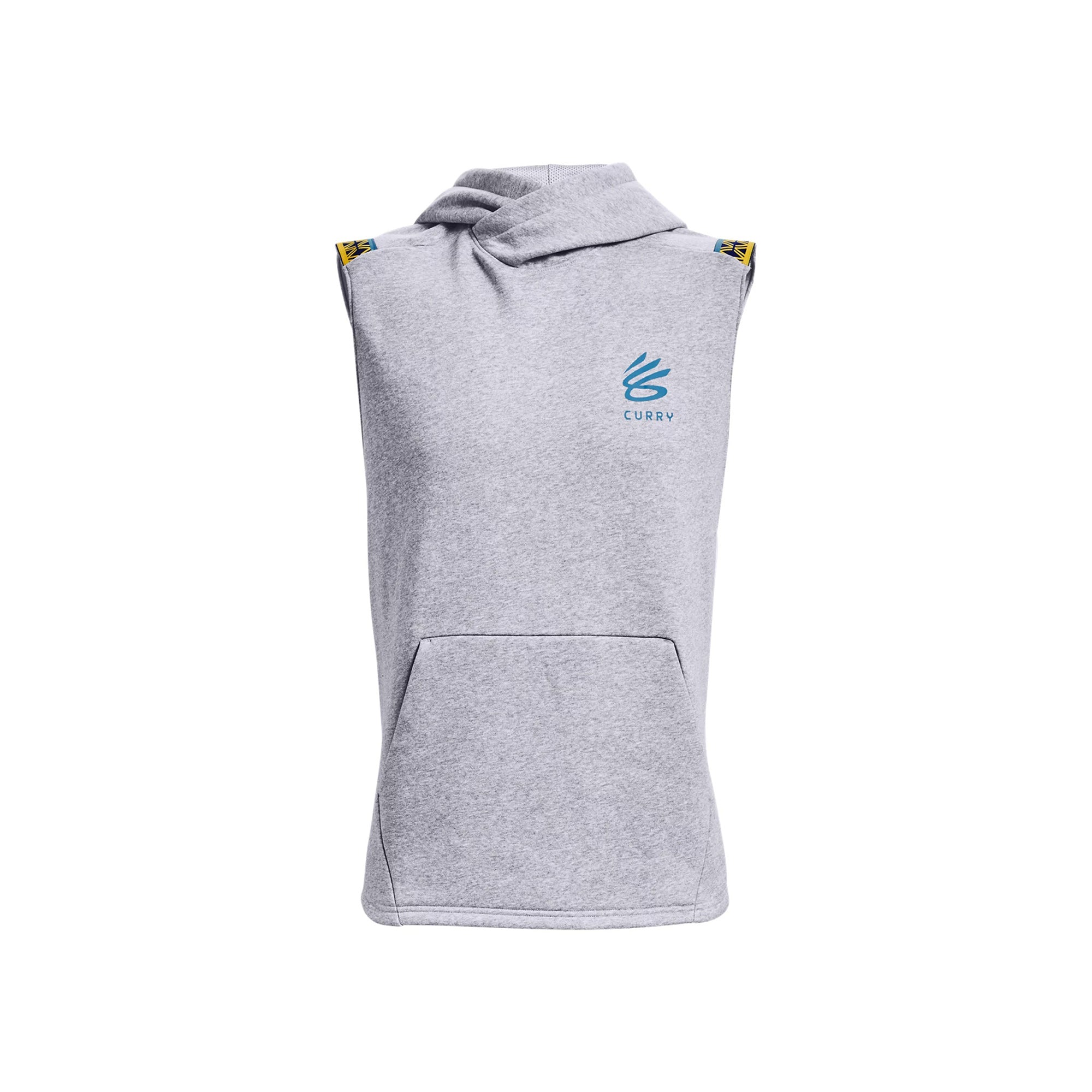 Áo hoodie bóng rổ sát nách có nón nam Under Armour Curry Fleece - 1366637-011