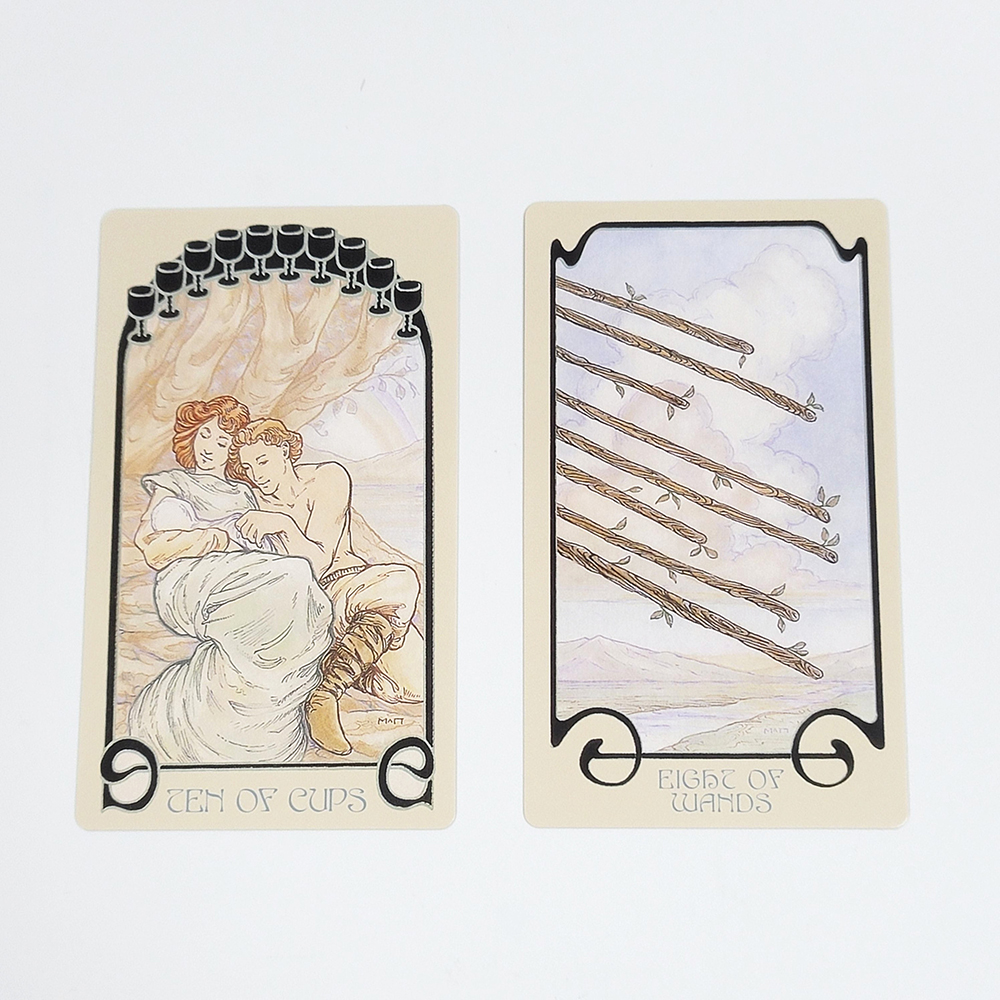 Bộ Bài Illuminated Ethereal Visions Tarot Bản Hộp Mới 2022 78 Lá Bài 7x12 Cm