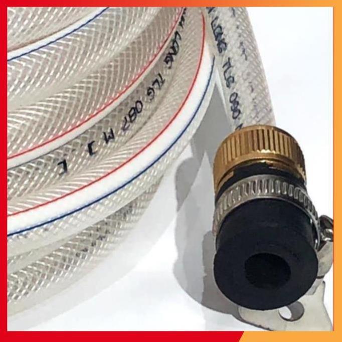 Bộ dây và vòi xịt tăng áp rửa xe tưới cây 206817