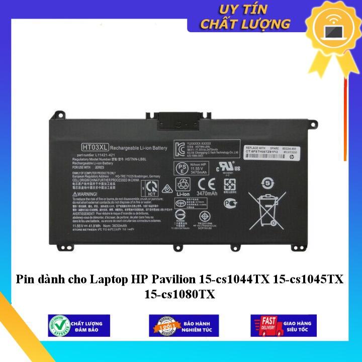 Pin dùng cho Laptop HP Pavilion 15-cs1044TX 15-cs1045TX 15-cs1080TX - Hàng Nhập Khẩu New Seal