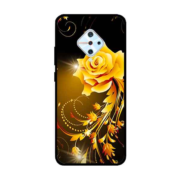 Ốp Lưng in cho Vivo S1 Pro/ Vivo V17 Mẫu Hoa Hồng 4 - Hàng Chính Hãng