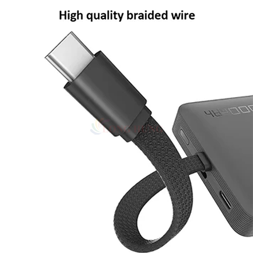 Sạc dự phòng Cuktech Power Bank Bank Magnetic Built-in USB-C Cable 1Type-C 10000mAh 22.5W CP132ML - Hàng chính hãng