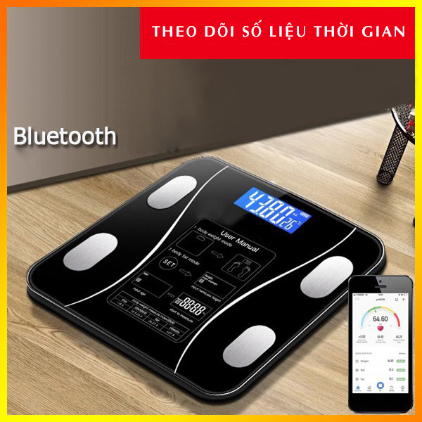 Cân Sức Khỏe Điện Tử Galen G019 Hỗ Trợ Phân Tích Lượng Mỡ Trên Cơ Thể, Kiểm Soát Cân Nặng, Theo Dõi Sức Khỏe Thông Qua Kết Nối Bluetooth Thông Minh Trên Điện Thoại